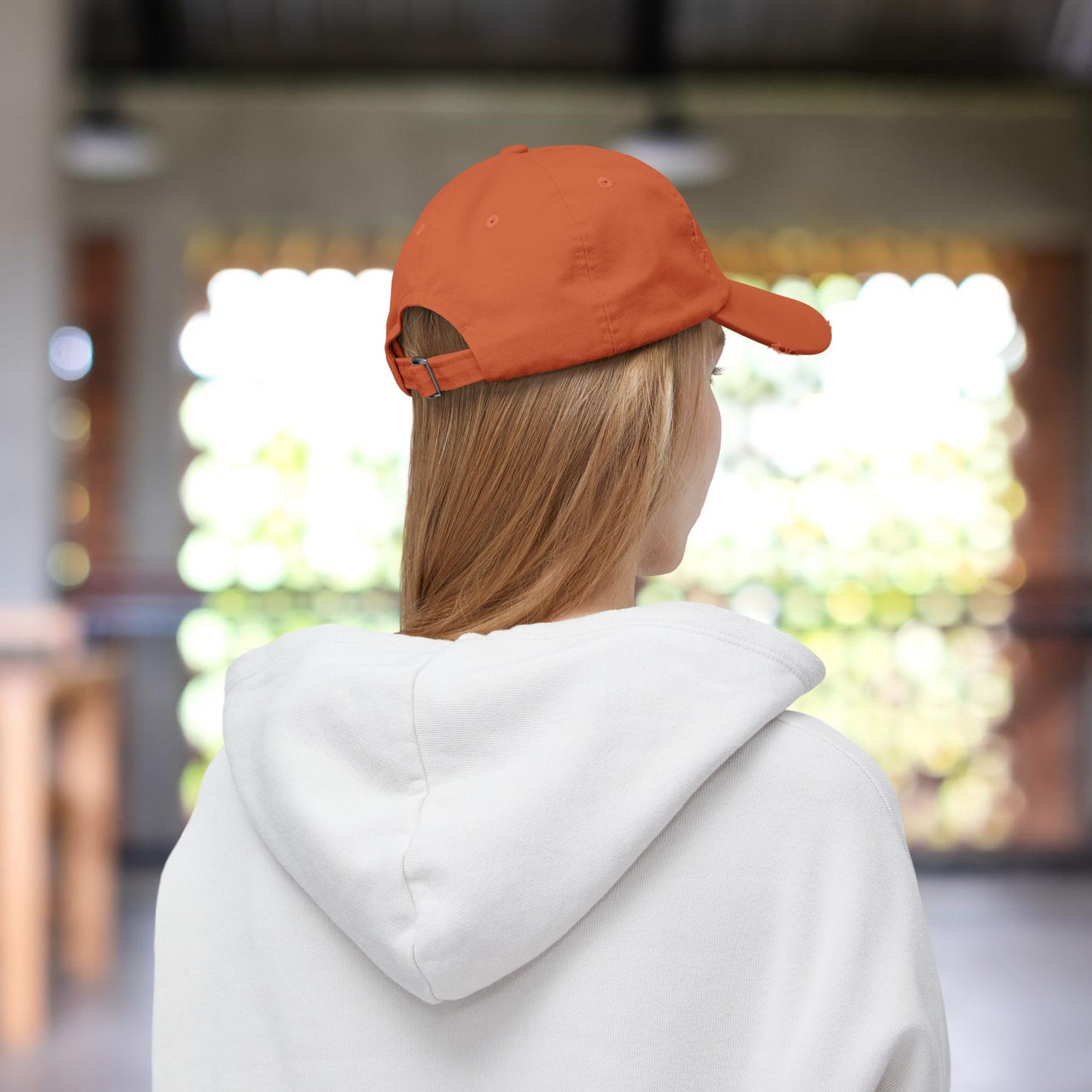 Marci's on Main 2nd Round Unisex Distressed Cap